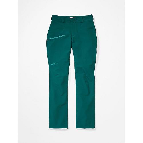 Marmot Scree Pants - Womens Softshell Pants Green CA3946102 Canada